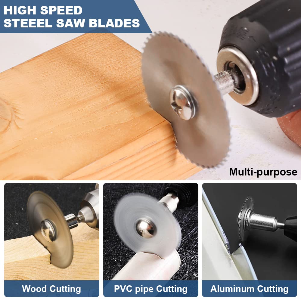 6個入り HSS ドリルソーブレード ドレメル回転工具用 切 - Cordless Rotary Tool Kit Accessories のレビューと価格