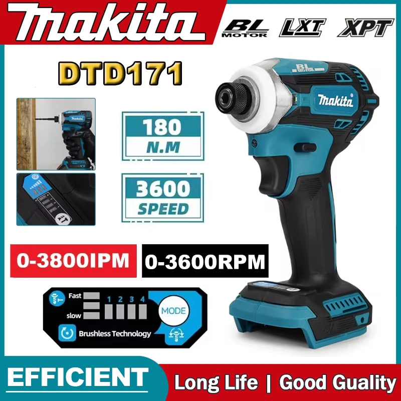 マキタ DTD171 ブラシレス インパクトドライバー 充電 - Brushless Cordless Electric Drill 18V のレビューと価格