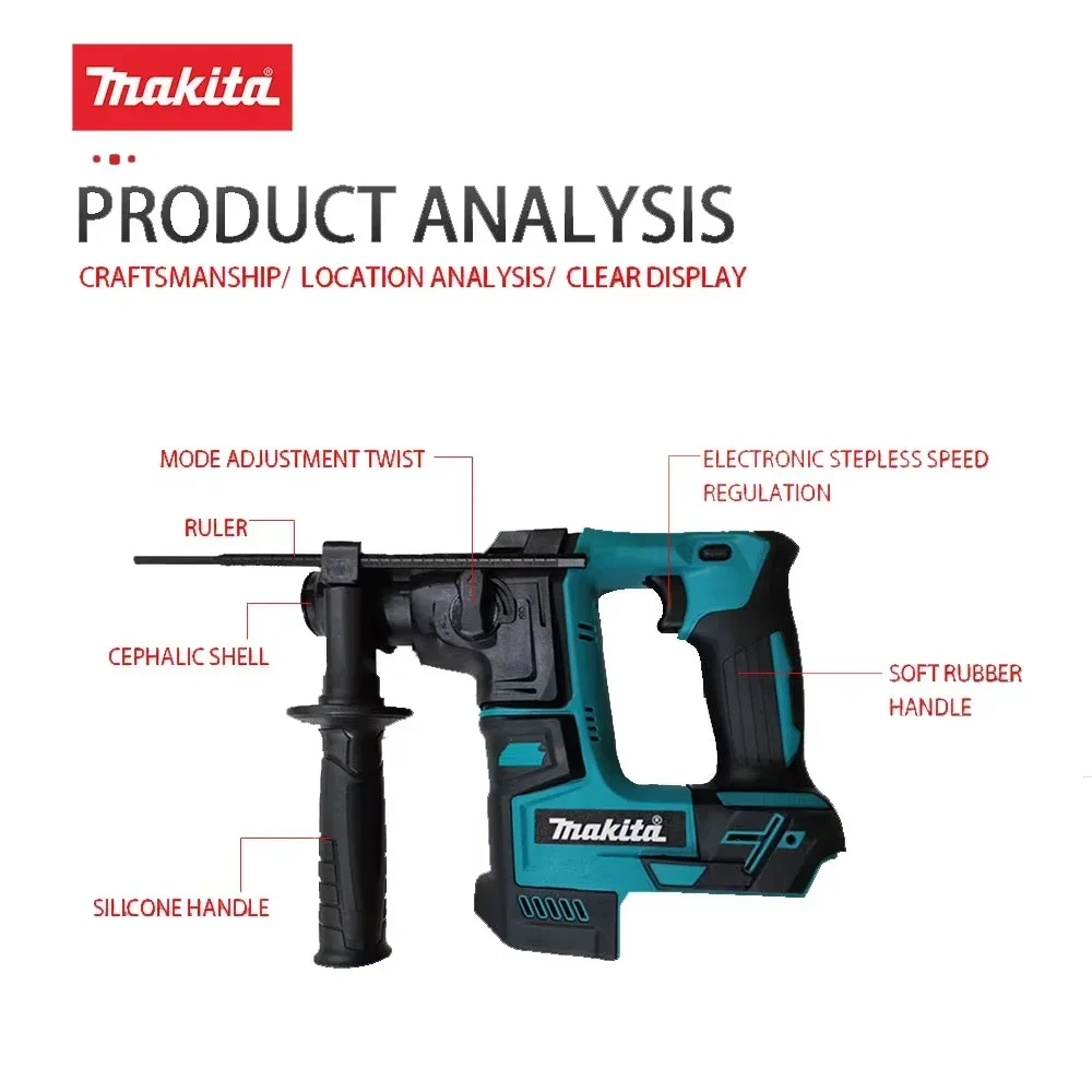 マキタ ブラシレスハンマー コードレス電動ハンマー 18V  - Brushless Cordless Electric Drill 18V のレビューと価格