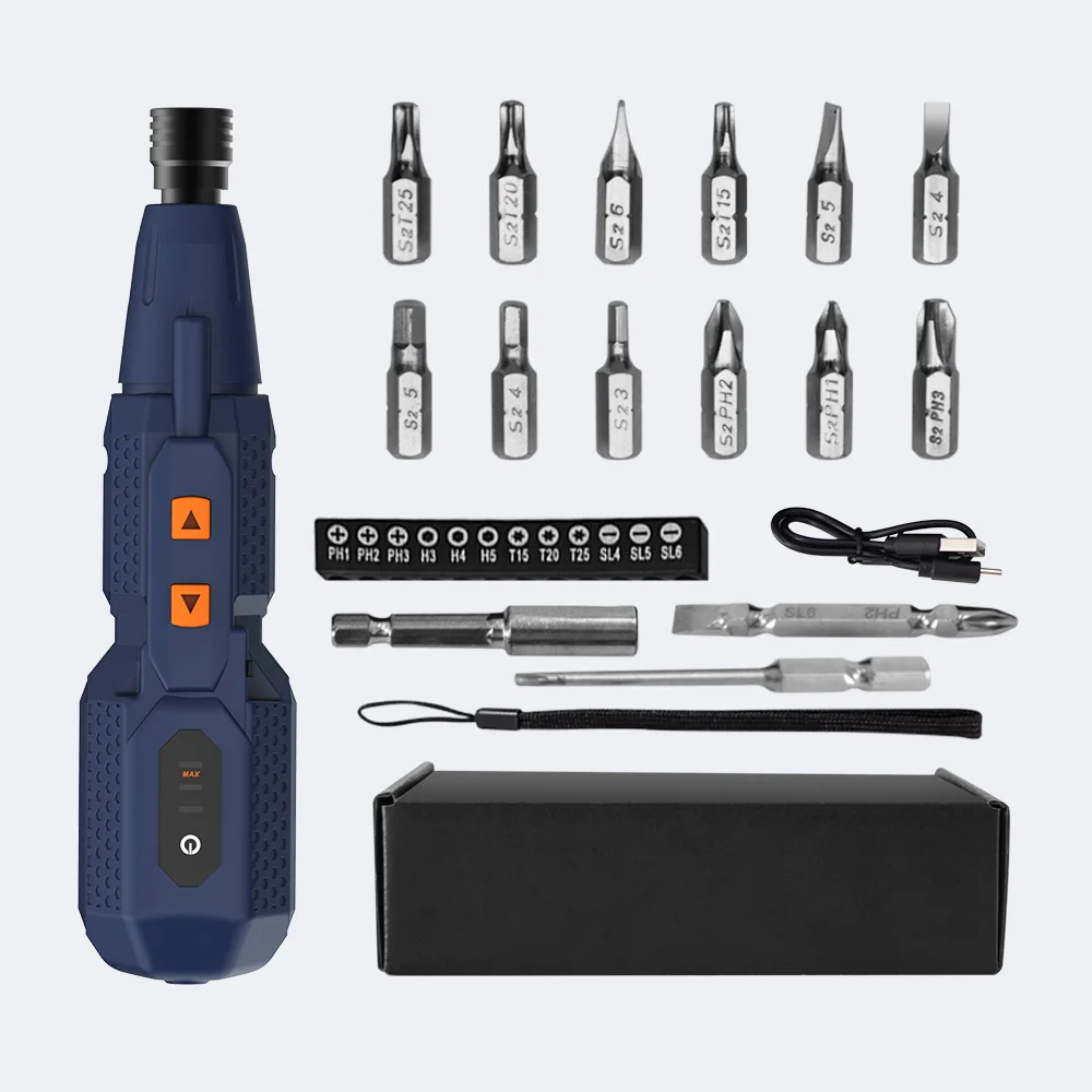 コードレス電動ドライバーセット 4.2V スマート電動ドライ - Electric Screwdriver Rechargeable Usb のレビューと価格