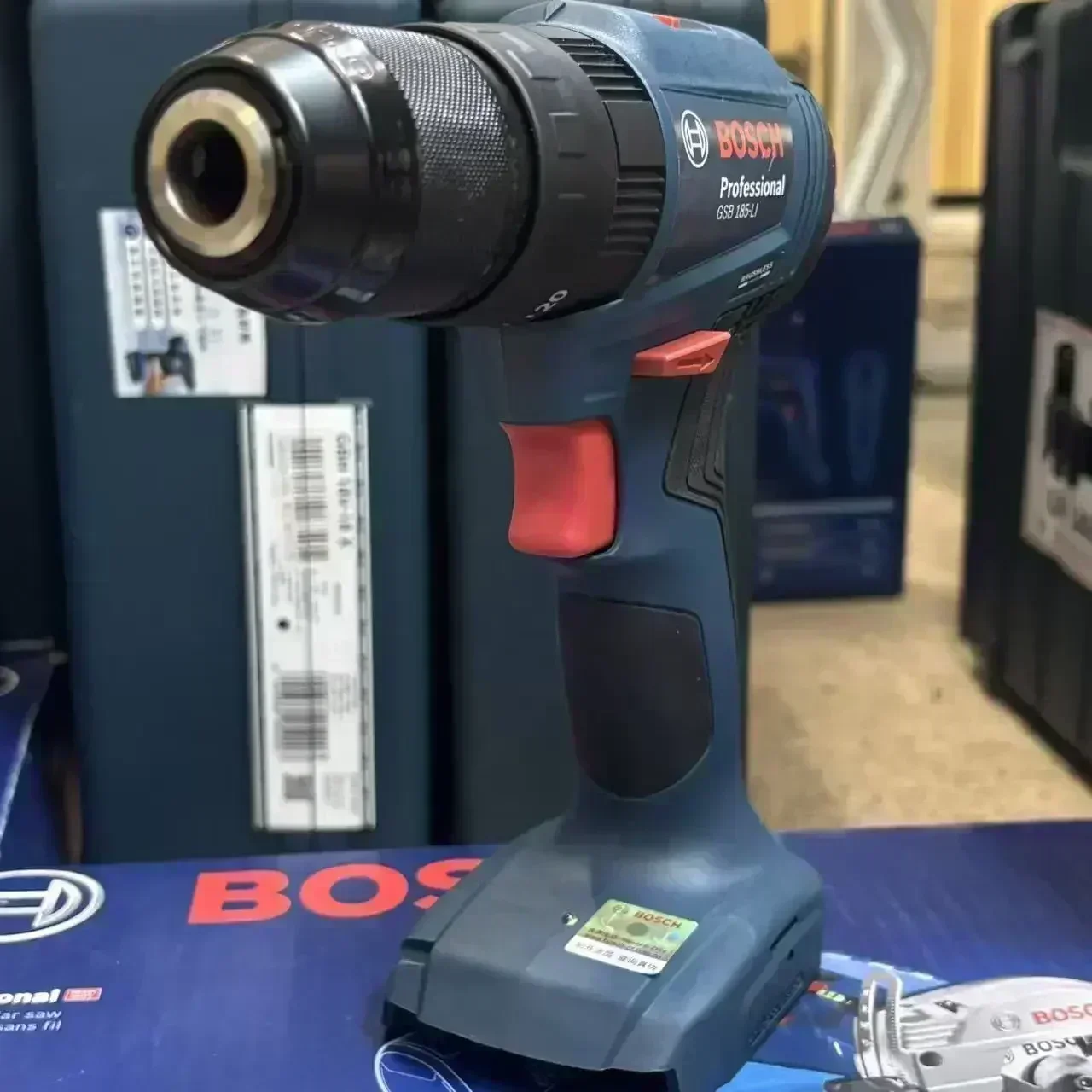 ボッシュ GSB 185-LI 18V コードレス インパク - Brushless Cordless Electric Drill 18V のレビューと価格