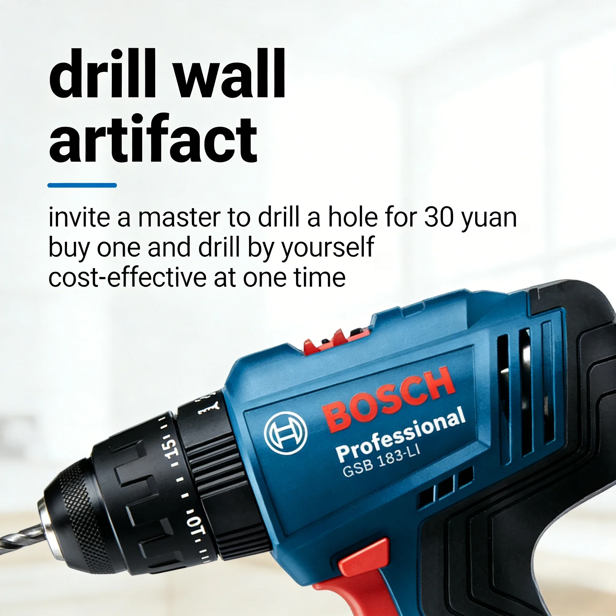 ボッシュ GSB183-LI 18V コードレス インパクト - Brushless Cordless Electric Drill 18V のレビューと価格