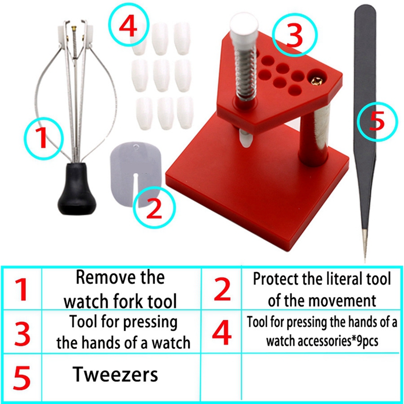 時計針リムーバープレッサーポータブル腕時計プランジャープラー - Hand Tools のレビューと価格