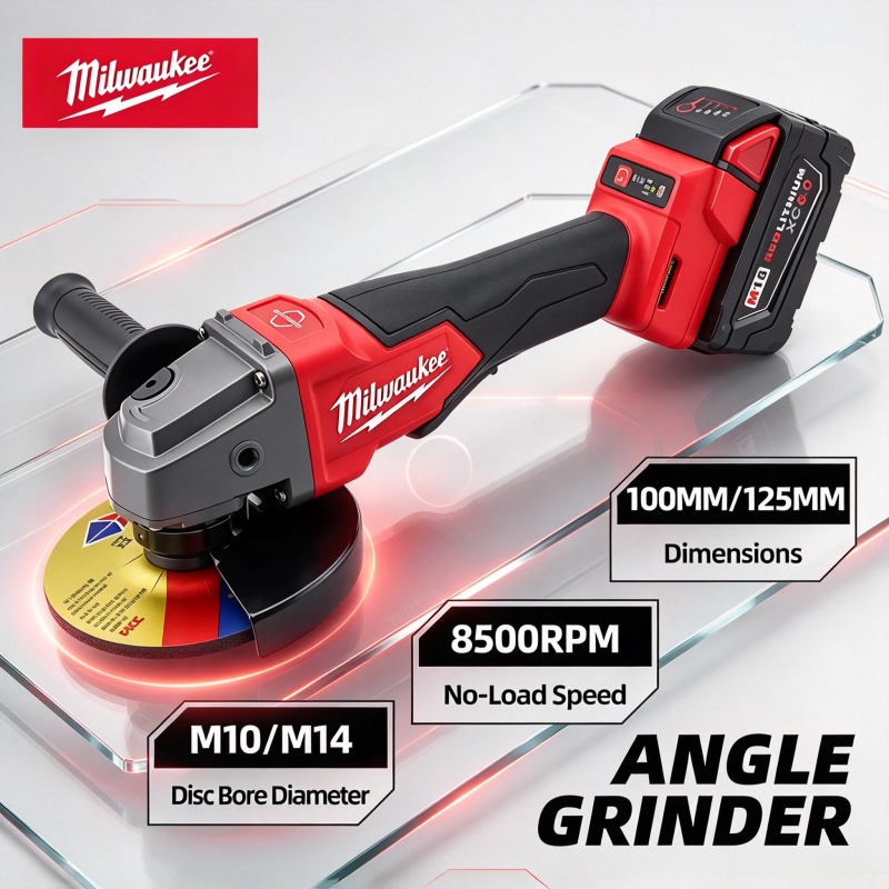 新品・正規品 ミルウォーキー 125mm コードレスアングル - Brushless Angle Grinder Battery Powered のレビューと価格