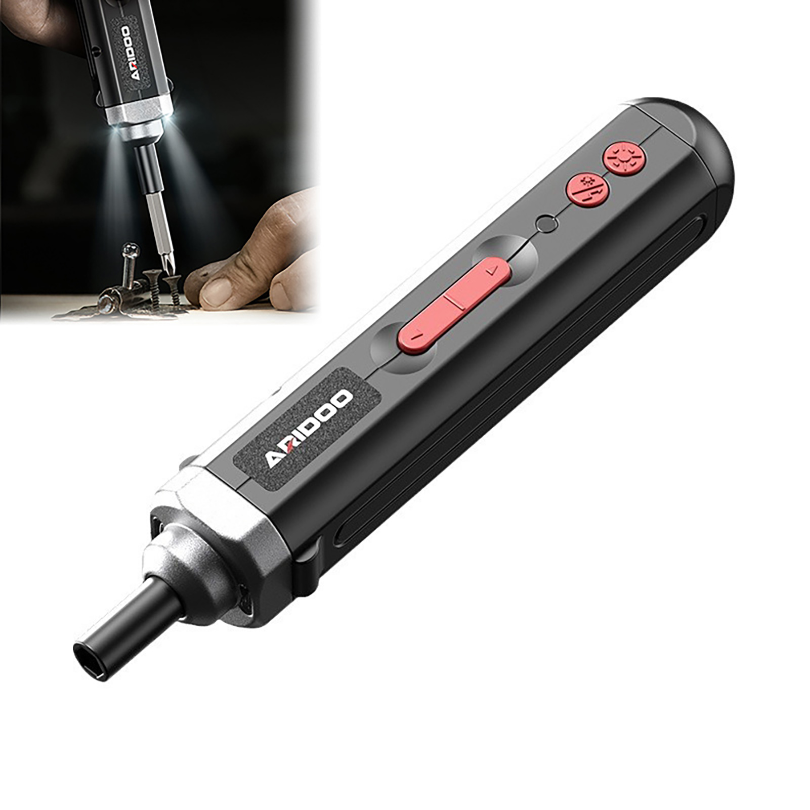 電動ドライバー ハンドヘルドコードレスドライバー ホームリペ - Electric Screwdriver Rechargeable Usb のレビューと価格